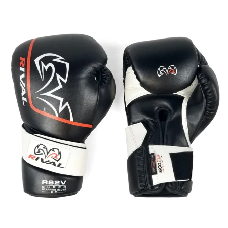 Rival Rękawice bokserskie RS2V Super Sparring 2.0 (black)