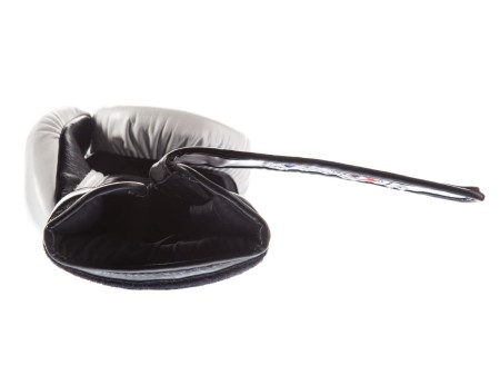 Fairtex Rękawice bokserskie BGV6 - white/black "ANGULAR SPARRING"