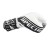 Twins Special Rękawice bokserskie FBGVDM12-TW7 black/white
