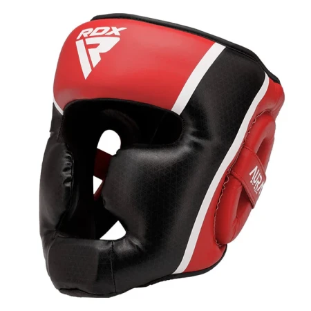 RDX kask bokserski sparingowy - AURA T-17 - czerwony