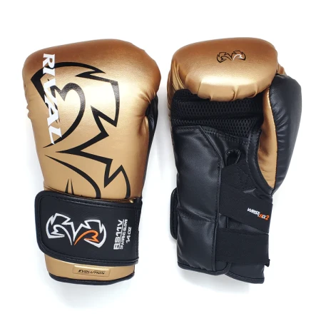 Rival Rękawice bokserskie sparingowe RS11V Evolution Złote