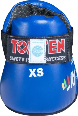 ochraniacze top ten fight niebieskie wako itf