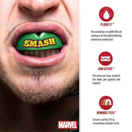 SafeJawz Marvel Hulk - ochraniacz zębów