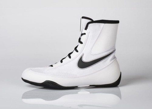Nike buty bokserskie Machomai Mid 2 - biało czarne
