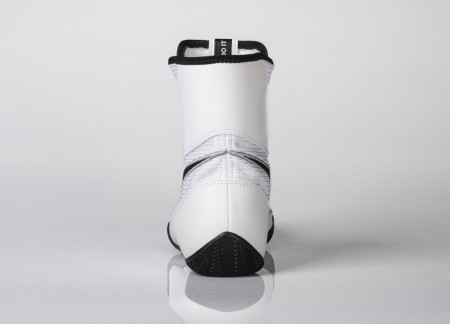 Nike buty bokserskie Machomai Mid 2 - biało czarne