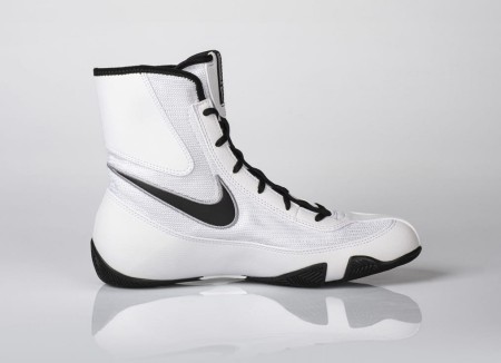 Nike buty bokserskie Machomai Mid 2 - biało czarne