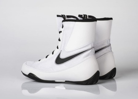 Nike buty bokserskie Machomai Mid 2 - biało czarne