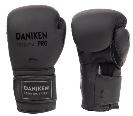 Daniken Rękawice bokserskie ESSENTIAL PRO - czarne