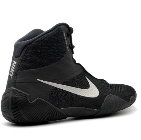 Nike buty zapaśnicze TAWA - czarno/srebrne