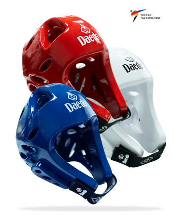 Daedo Ochraniacz głowy/ kask piankowy TKD WT - biały