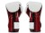 Fairtex Rękawice bokserskie BGV9 - white/red palm/black piping "Mexican Style"