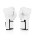 Fairtex Rękawice bokserskie BGV5 - white/black piping "Super Sparring"