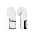 Fairtex Rękawice bokserskie BGV5 - white/black piping "Super Sparring"