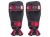 Fairtex Ochraniacze piszczela i stopy SP7 - red "PERFECT TWISTER"