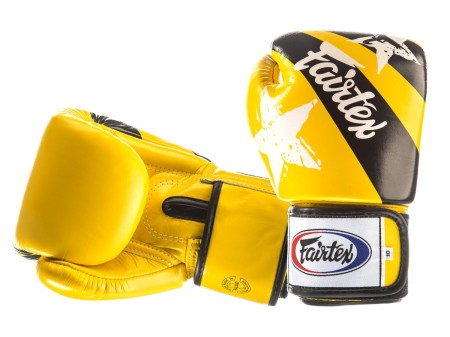 Fairtex Rękawice bokserskie BGV1-N - yellow/black