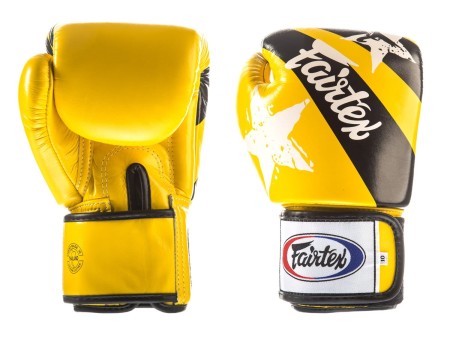 Fairtex Rękawice bokserskie BGV1-N - yellow/black