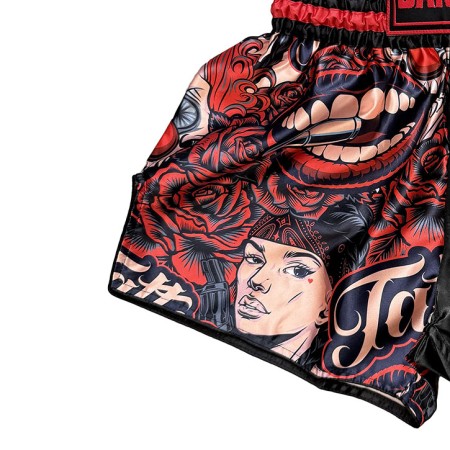 Daniken Spodenki treningowe muay thai PRIME TATTOO v2