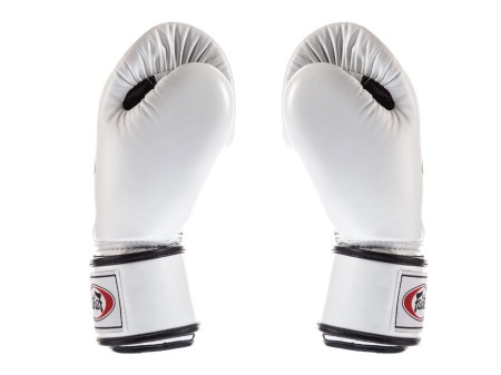 Fairtex Rękawice bokserskie BGV1-B (white/black palm) breathable