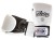 Fairtex Rękawice bokserskie BGV1-B (white/black palm) breathable