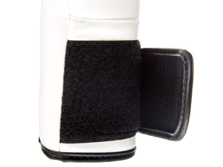 Fairtex Rękawice bokserskie BGV14 (white/black piping) "Microfiber"