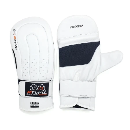 Rival Rękawice RB5 MITTS - przyrządowe (white)