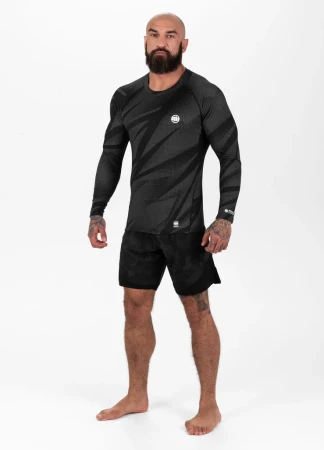 Pitbull Longsleeve Rashguard Dot Camo II