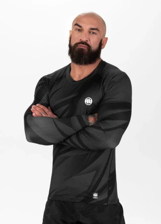 Pitbull Longsleeve Rashguard Dot Camo II