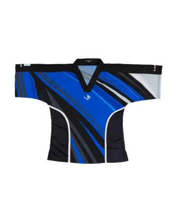 Century Koszulka do kickboxingu C-GEAR Integrity 2.0 WAKO - czarno niebieska