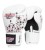 StormCloud Rękawice do Muay Thai Blizzard Sakura Białe