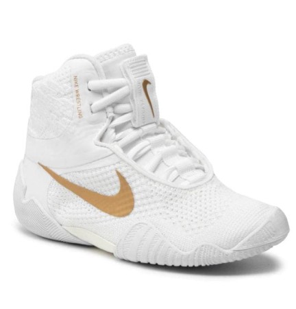 Nike Buty zapaśnicze TAWA biało/złote - CI2952 -171