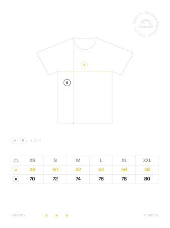 MANTO t-shirt WALL czarny