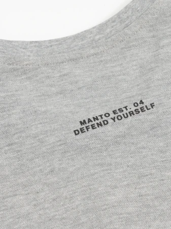 MANTO t-shirt VARSITY 25 melanż