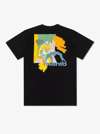 MANTO t-shirt LUCHADOR czarny