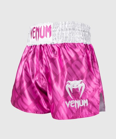 Venum Spodenki treningowe/ muay thai Contender XT - różowo/białe