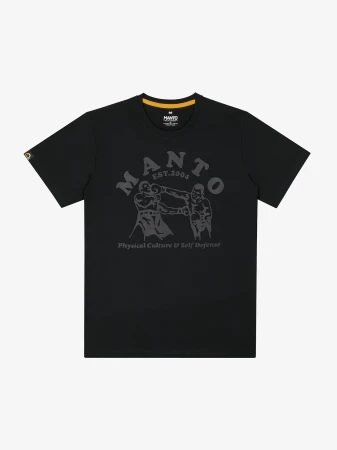 MANTO t-shirt BOXEO czarny