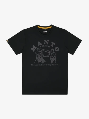MANTO t-shirt BOXEO czarny