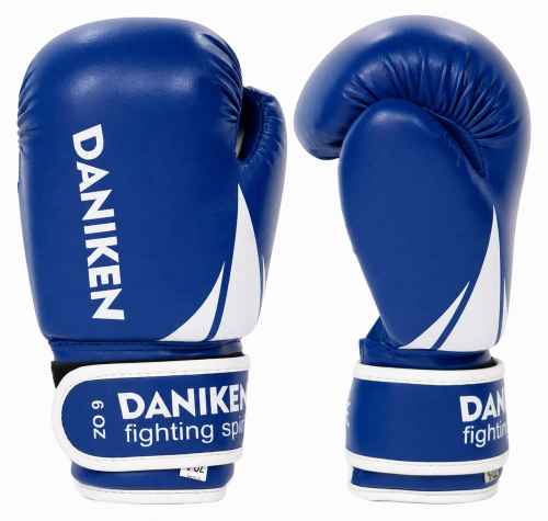 Daniken Rękawice bokserskie JUNIOR - niebieskie