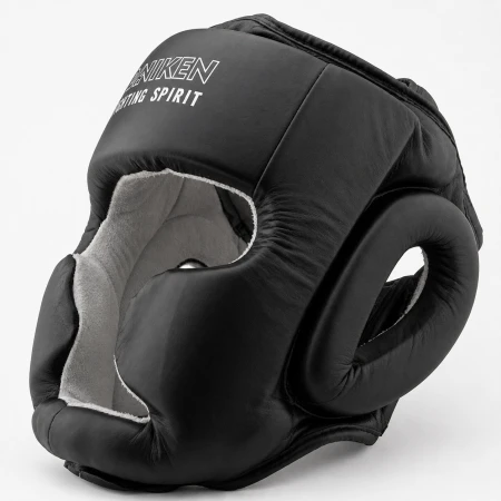 Daniken Ochraniacz głowy/kask SPARRING-PRO - skóra czarny