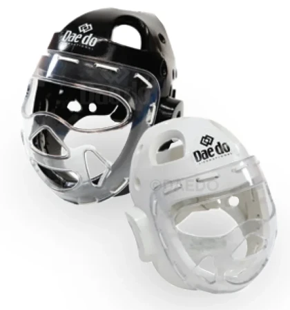 Daedo Ochraniacz głowy/ kask - maska plastikowa czarny