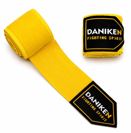 Daniken Bandaże bokserskie CLASSIC-PRO 3,5 m - żółte