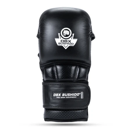 DBX Bushido Rękawice MMA sparingowe - Warrior Black - Legacy Series