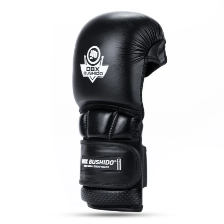 DBX Bushido Rękawice MMA sparingowe - Warrior Black - Legacy Series