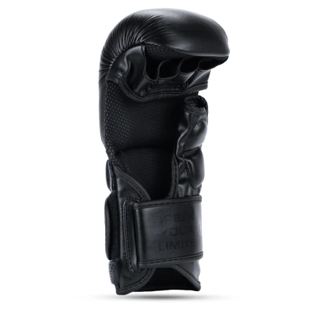 DBX Bushido Rękawice MMA sparingowe - Warrior Black - Legacy Series