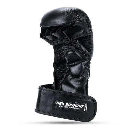 DBX Bushido Rękawice MMA sparingowe - Warrior Black - Legacy Series