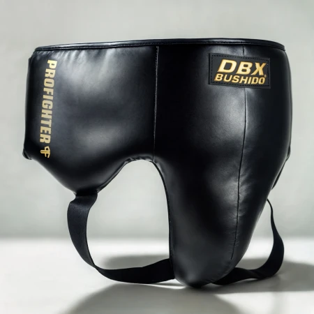 DBX Bushido Suspensor bokserski męski ze skóry naturalnej - ProFighter