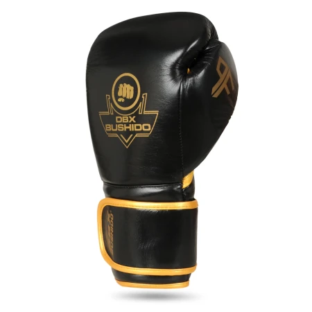 DBX Bushido Rękawice bokserskie wielowarstwowe - ProFighter Gold - Legacy Series