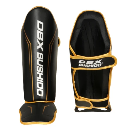 DBX Bushido Ochraniacze na piszczele - ProFighter gold