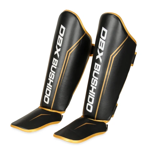 DBX Bushido Ochraniacze na piszczele - ProFighter gold