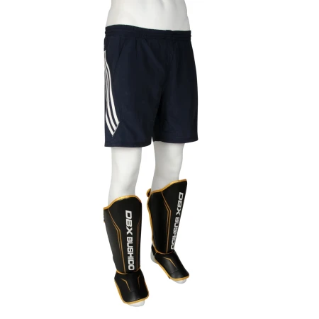 DBX Bushido Ochraniacze na piszczele - ProFighter gold