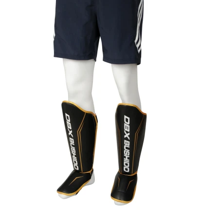 DBX Bushido Ochraniacze na piszczele - ProFighter gold
